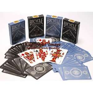 Bicycle Robocycle Designer Playing Cards _ Bundle 4 Decks 