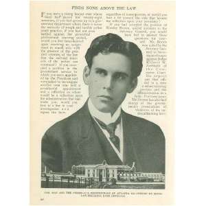  1912 Wrisley Brown Special Assistant Attorney General 