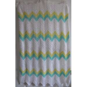  Hand Crafted Baby Blanket Afghan 54 in X 32 In Everything 