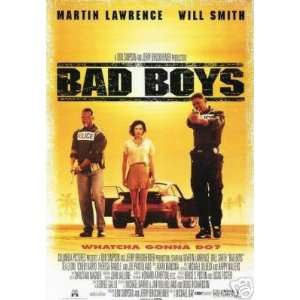  Bad Boys Single Sided 27x40 Original Movie Poster