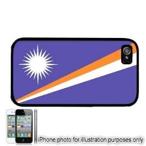 Marshall Islands Marshallese Flag Apple iPhone 4 4S Case Cover Black 