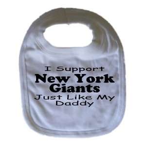  New York Giants Bib Funny Bib Personalized Bib Baby