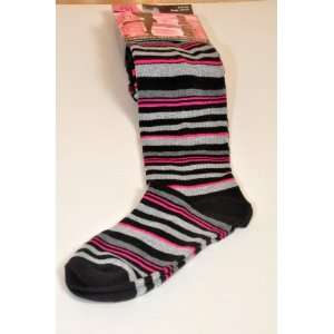  Striped Sweater Knit Tights (Pink, Gray and Black) By 