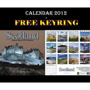  Scotland Calendar 2012 + Free Keyring AVONSIDE Books