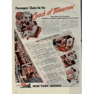 Passengers Choice for the Coach of Tomorrow, How New York Centrals 