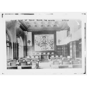  Ct. Room of Peace Palace,the Hague