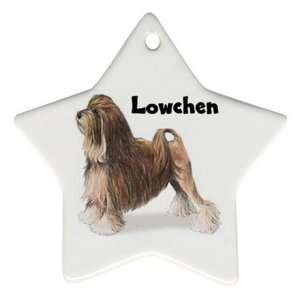  Lowchen Christmas Ornament (Star)
