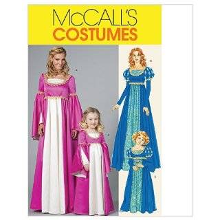   M6141 Misses/Childrens / Girls Renaissance Costumes, Size KID