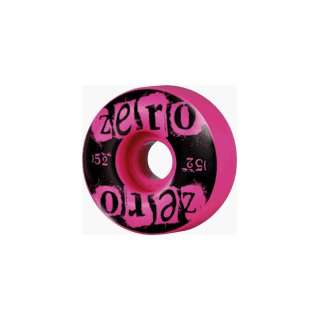 Zero Skateboards Punk Pink 52mm (4 Wheel Pack)