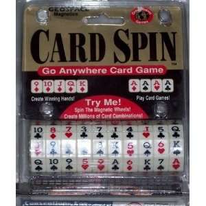  Card Spin the Go Anywhere Card Game By Geospace Magnetics 
