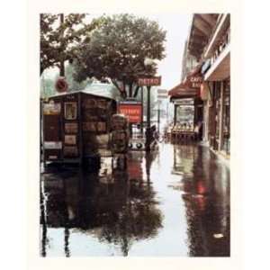  Zeny Cieslikowski   Sidewalk In Rain Canvas Toys & Games