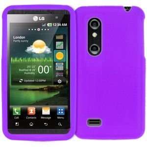  LG Optimus 3D/Thrill 4G Silicone Case (Purple) Cell 