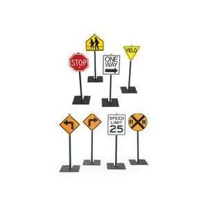  Angeles Traffic Signs   Set of 8 