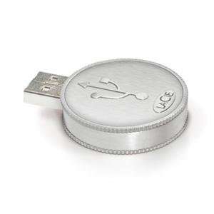  NEW 8GB LaCie USB Key Silver (Flash Memory & Readers 