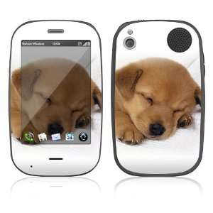  Palm Pre Plus Skin Decal Sticker   Animal Sleeping Puppy 