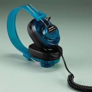  Califone Deluxe Monaural Headphones   Blueberry Color 