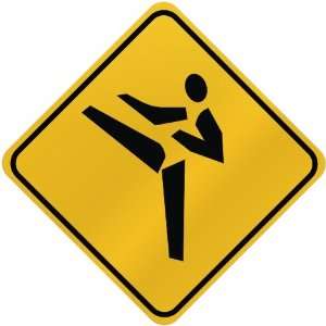 ONLY  KARATE  CROSSING SIGN SPORTS