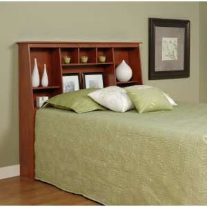  Tall Double / Queen Bookcase Headboard in Cherry CSH6656 