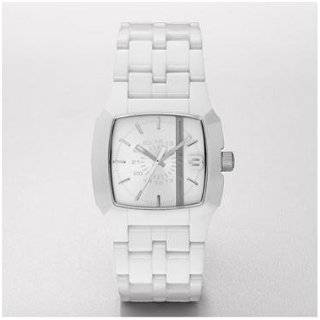  Diesel Women s White Leather Strap Watch #DZ5130 Watches