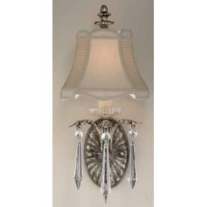  Fine Art Lamps 327650, Winter Palace Candle Crystal Wall 