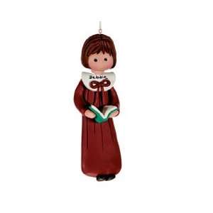  Personalized Choir Girl Christmas Ornament