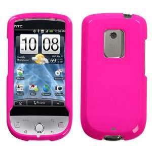   Neon Hot Pink Protector Case for HTC Hero Cell Phones & Accessories