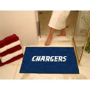  San Diego Chargers All Star Rugs 34x45  