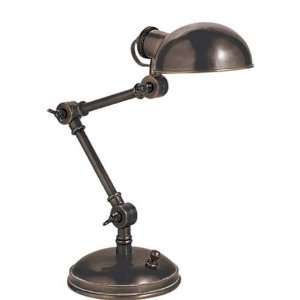 Visual Comfort SL3025BZ Studio 1 Light Table Lamp in Bronze SL3025BZ