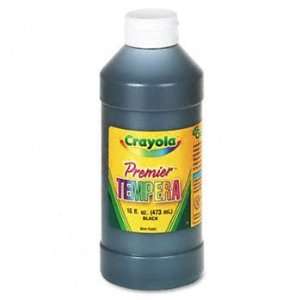  Crayola® PremierTM Tempera Paint PAINT,16 OZ TEMPRA,BK 