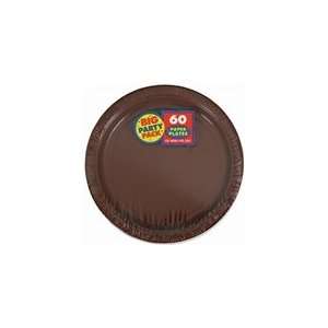  Chocolate Brown Big Party Pack   Dinner Plates Toys 