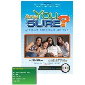  Are You Sure? African American DVD Trivia Game Toys 