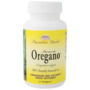  Paradise Herbs & Essentials   Oregano, 250 mg, 60 veggie 