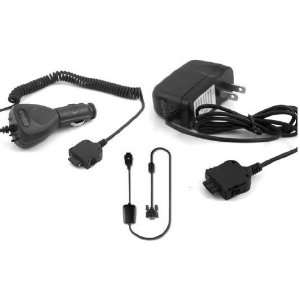   Car Charger + Home Travel AC Charger + RS232 Data Cable Automotive