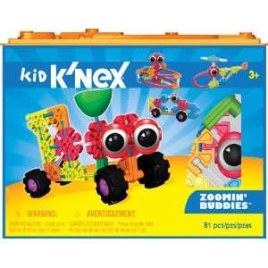  Kid Knex Zoomin Buddies 81 pcs Toys & Games