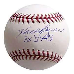 Hank Bauer Autographed Baseball