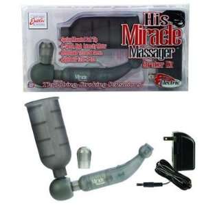 Bundle His Miracle Massager Stroker Kit and Aloe Cadabra Organic Lube 