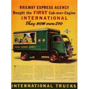  1938 Ad International Harvester Cab Over Engine Trucks 