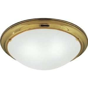  Progress Lighting Close to Ceiling Fixture Polished Brass 