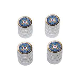  United States Coast Guard   Tire Rim Valve Stem Caps 