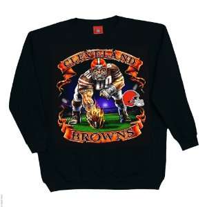 Cleveland Browns Banner Fleece Sweatshirt  Sports 