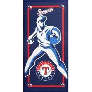 MLB Texas Rangers   GAME DAY Beach / Bath Towel Sports 