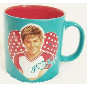 High School Musical I Love Troy Ceramic Coffee Mug by  