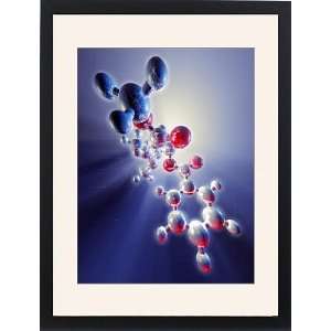  Cocaine molecule Framed Prints