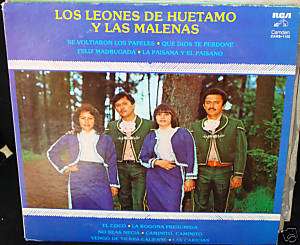 Los Leones De Huetamo Y Las Malenas CAMS 1102 Lp NM  