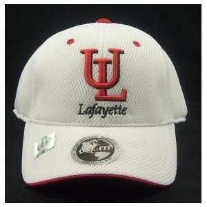  UL Lafayette Ragin Cajuns White Elite One Fit Hat Sports 