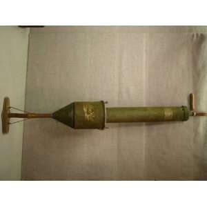    Antique 1911 Golden Rod Hugro Pump Vacuum Cleaner 