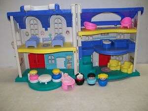 FISHER PRICE CHUNKY LITTLE PEOPLE HOUSE DOLLHOUSE  