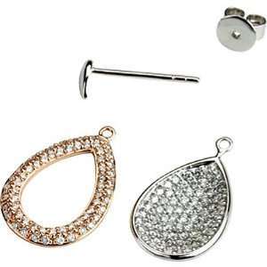    14K Rose Gold Diamond Interchangeable Earrings   1.67 Ct. Jewelry