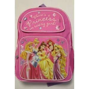  Disneys Princess School 14 Backpack Bag  Rapunzel Toys & Games