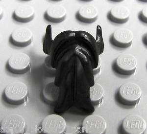 NEW Lego Minifig Neckgear BLACK BEARD Man Hair  